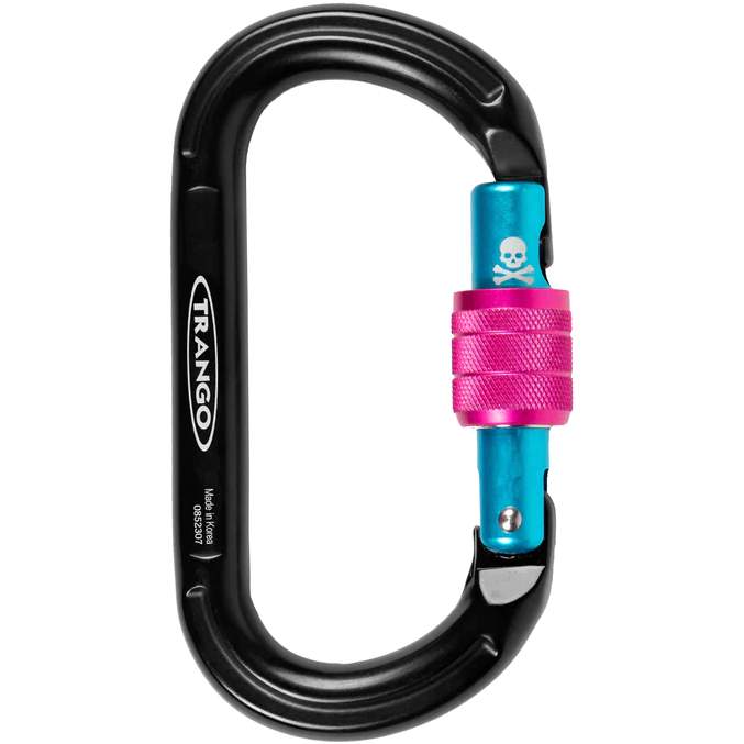 Trango Oval K Screwlock Carabiner