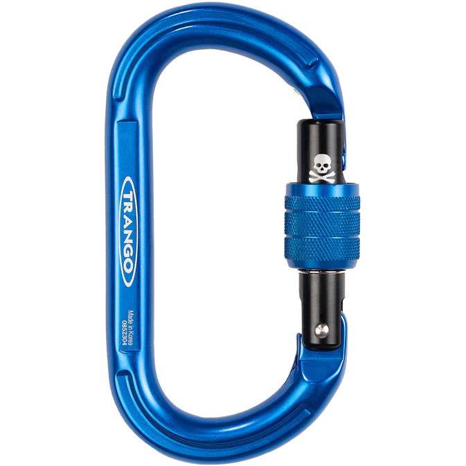 Trango Oval K Screwlock Carabiner