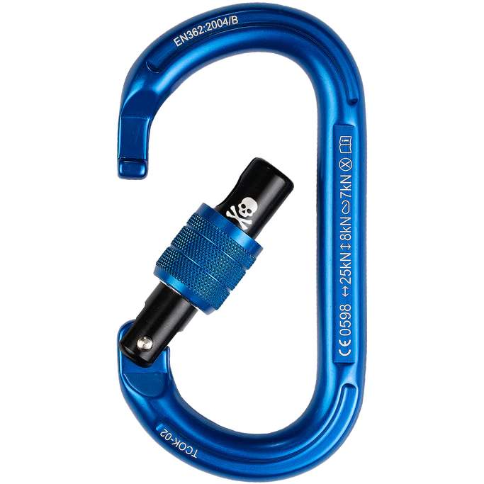 Trango Oval K Screwlock Carabiner