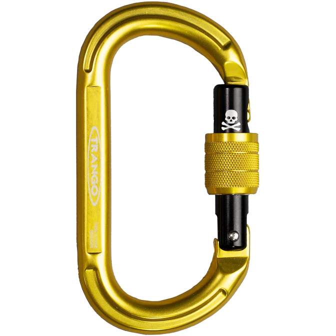 Trango Oval K Screwlock Carabiner