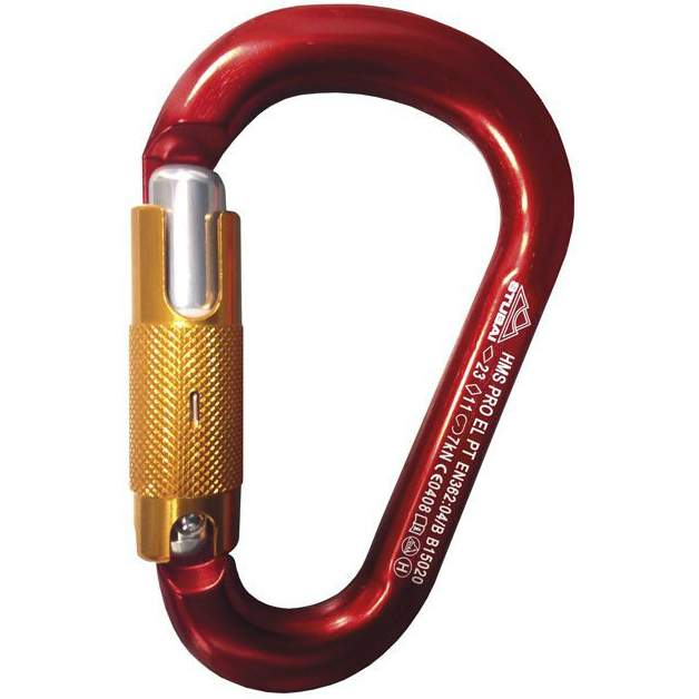 Stubai HMS Pro EL Push&Twist Carabiner