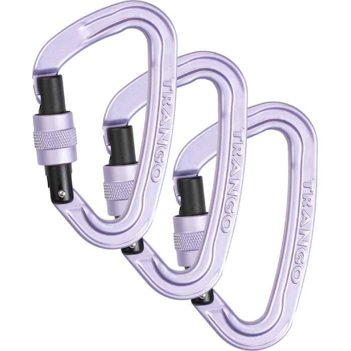 Trango Reaction Screwlock Carabiner 3 Pack