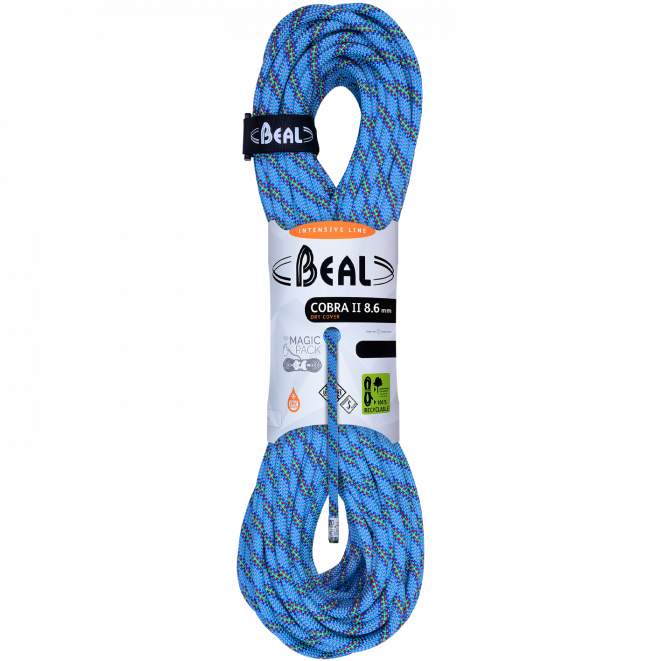 Beal 8.6mm Cobra II 70m Dry Cover Rope