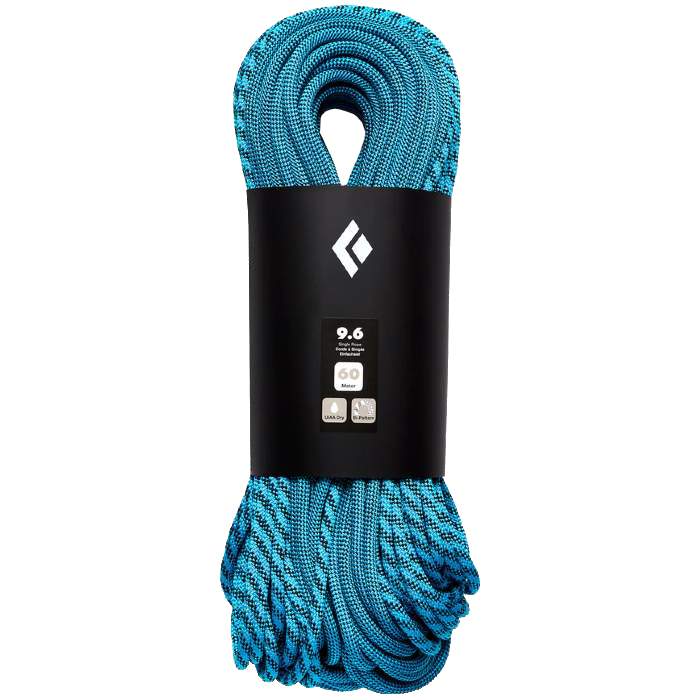 Black Diamond 9.6mm Bipattern Dry Rope