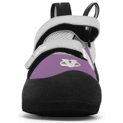 Evolv Elektra Violet Climbing Shoe Front