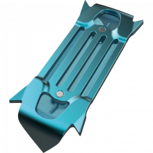 Blue Ice Harfang Aluminum Middle Rail
